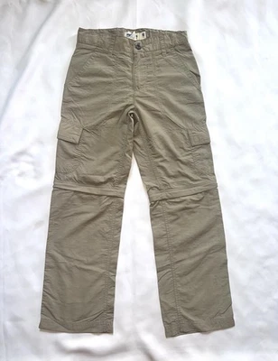 Pantalones cargo convertibles Urban Pipeline caqui para niños talla 10 Foto 1 de 4