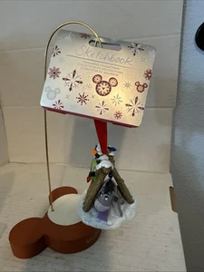 2021 Disney Skizzenbuch Ornament Eeyore im Zelt Winnie Puuh RAR Lb - Bild 1 von 7