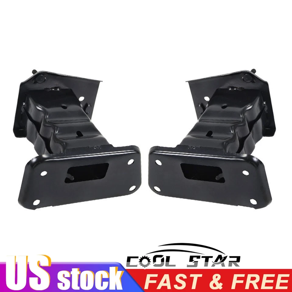 Suporte de para-choque de aço compatível com Nissan 2017-2022 Rogue Sport conjunto de 2 dianteiros LH e RH - Imagem 1 de 4