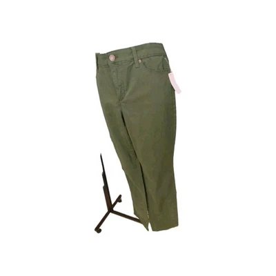 Pantalones Bandolino Mujer Amy Modernos Pierna Recta Talla 8 Elastizados Verde Parte Inferior  Foto 1 de 4