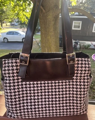 Ralph Lauren signature purse tote handbag Top Handle Double Satchel - Image 1 of 4