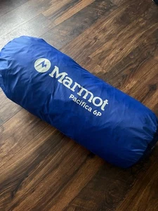 NEW Marmot Pacifica 6 Person Tent Family Camping Outdoor Blue Camping Hiking - Picture 1 of 3