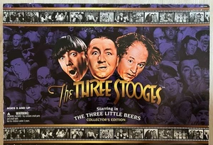 New Vintage 1997 Three Stooges 3 Little Beers Collector's Ed. Dolls Figures 12" - Picture 1 of 4