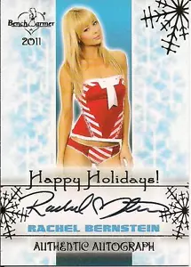 Benchwarmer Happy Holidays 2011 - Rachel Bernstein - autógrafo - Imagen 1 de 1