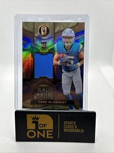 2024 Gold Standard - Newly Minted # 320/499 - Ladd McConkey RC - Chargers - Picture 1 of 2