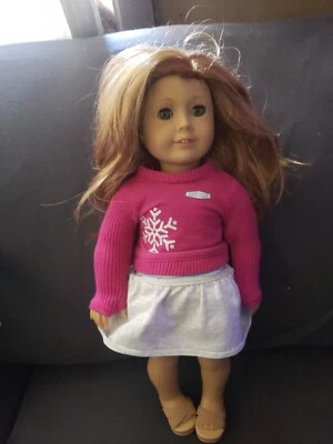 American Girl 年度娃娃 退役 GOTY 2008 Mia St Claire Hazel 眼睛 — 第 1/4 张图片