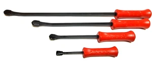 New Snap-on™ Red 8" 12" 18" 24" Long STRIKing Prybar SET SPBS704A SPBS704AR - Picture 1 of 4