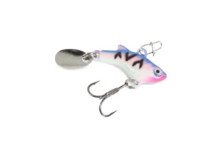 Señuelo de pesca en hielo Clam Tikka Flash PT 3/32 oz - Rainbow Tiger Glow - Imagen 1 de 1