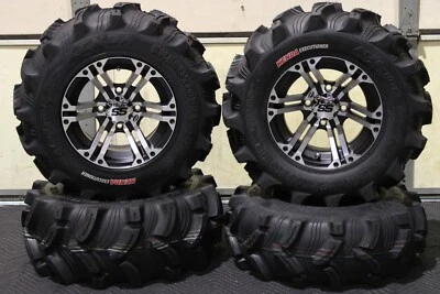 HONDA FOREMAN 400 25" EXECUTIONER ATV TIRE & SS212 M WHEEL KIT SRA1CA - Image 1 of 4