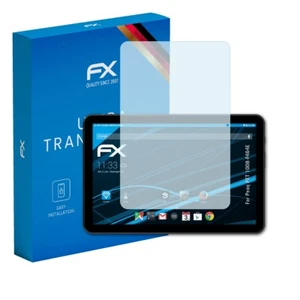 atFoliX 2x Screen Protection Film for Peaq PET 1008-F464E Screen Protector clear - Picture 1 of 8