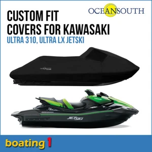Oceansouth Custom Fit Covers for Kawasaki ULTRA 310,ULTRA LX JetSki- TRAILERABLE - Picture 1 of 1