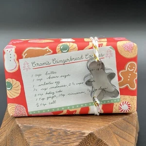 Anthropologie George & Viv Gingerbread Cookies Scented Bar Soap 5.3 oz NWT - Picture 1 of 5