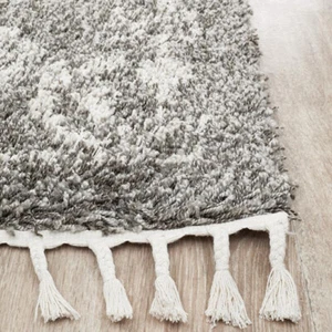 Monreale Nador Geometric Ivory Grey Modern Rug Runner - 3 Sizes *FREE DELIVERY** - Picture 1 of 25