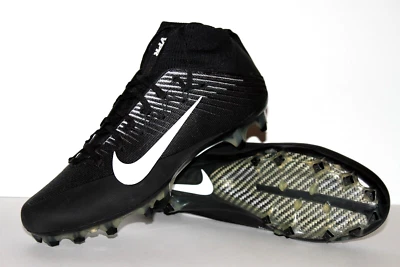 NEW NIKE VAPOR UNTOUCHABLE 2 CF Football Cleats Mens 12.5 Black White 924113-001 - Image 1 of 4