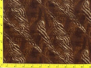 African Serengeti Reddish Brown Animal Skin By The Yard CANPRI07660 - Picture 1 of 1