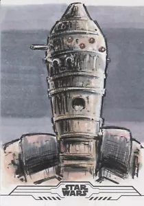 2021 Star Wars Chrome Legacy, Patricio Carrasco Sketch Card 1/1 - Picture 1 of 2