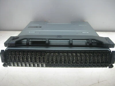 DELL PowerVault MD1220 24BAY STORAGE ARRAY.  2x 03DJRJ ,15x300GB+2x600GB - Image 1 of 4