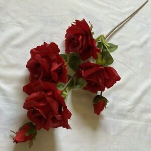 1Pc Artificial Rose Flower Branch for Home Living Room Floral Arrangement Decor
