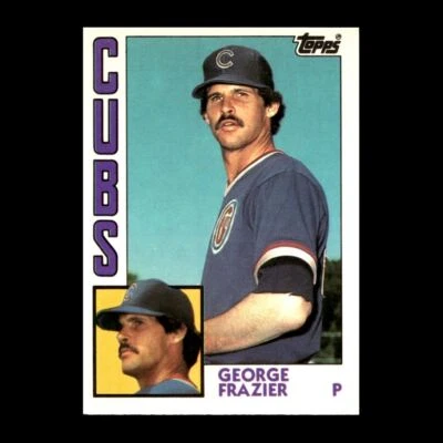 George Frazier 1984 Topps Traded Chicago Cubs #39T R321 39 - Image 1 of 2