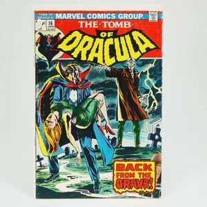 Tomb Of Dracula #16 1st Dr. Sun Cameo Marvel Comics 1974 GD - Picture 1 of 5