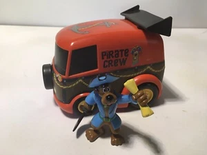 Scooby-Doo Pirate Crew Mystery Machine 5.5" Long Vehicle 2008 Scooby Figure - Picture 1 of 10