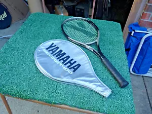 Raqueta de tenis Yamaha Secret-100 diseño conceptual fibra de carbono 4 1/4 con cubierta - Imagen 1 de 11