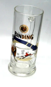 Jarra Bitburger 0,3 l- cerveza medida jarras vidrio Pils cervecería seda tácticas de fútbol - Imagen 1 de 3