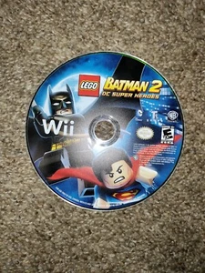 LEGO Batman 2 DC Super Heroes Nintendo Wii Video Game Disc Only Tested Works - Picture 1 of 2