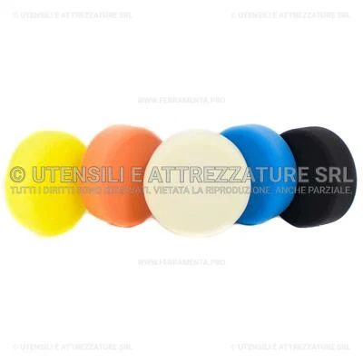 SPUGNA TAMPONE LUCIDATURA per LUCIDARE AUTO MOTO VEICOLI CARROZZERIA VERNICI - Immagine 1 di 4