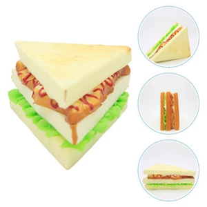 Simulation Fake Sandwich Model Artificial Sandwich Model for Display Artificial - Zdjęcie 1 z 12