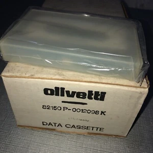OLIVETTI CASSETTA DATI - DATA CASSETTE - SIGILLATA - NUOVA - Foto 1 di 5