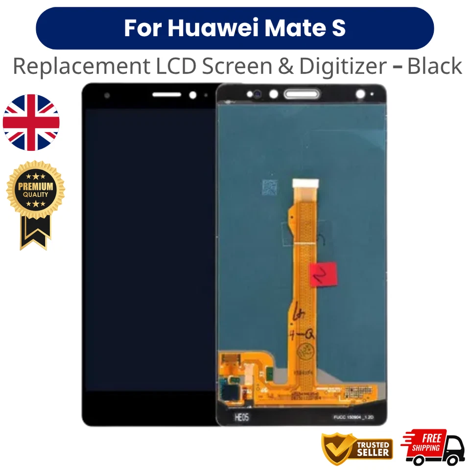 Replacement LCD For Huawei Mate S HD Screen Touch Display Digitizer Panel Black - Image 1 of 1