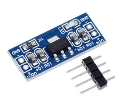 AMS1117 5V converter stepdown modul Schaltregler 800mA Spannungsregler - Bild 1 von 2
