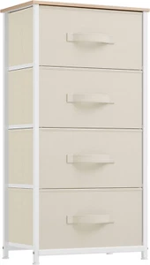 4-Drawer Fabric Dresser, Dresser for Bedroom, Living Room, Hallway, Closet, Stur - Picture 1 of 12