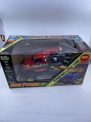 VINTAGE 1994 TYCO Firepower Missile Shooting Attack Truck  R/C Radio Control - Image 1 of 4