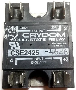 5x Crydom 15-32 VDC Input 240VAC 25A Output Industrial Solid State Relay CSE2425 - Picture 1 of 10