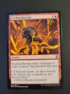 MTG Card - Sizzling Barrage - Zendikar Rising (162/280) Regular - Common - NM - Picture 1 of 1
