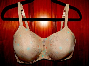 AMOENA BAILEY BRA, WIRELESS, MEDIUM LINING, SIZE 38 D, 44498 - Picture 1 of 2