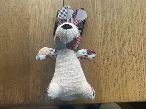 Bestpets Squeaky Patchwork Dog Rabbit Toy - Picture 1 of 2