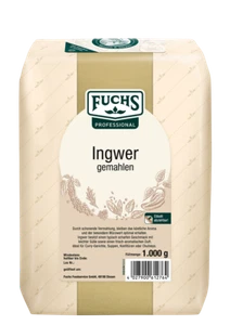 Fuchs Prof Ingwer gemahlen Einzelgewürze 1kg 4027900612764 - Bild 1 von 1
