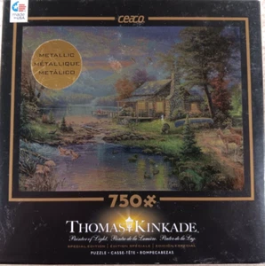 Nature's Paradise 750 Piece Jigsaw Puzzle Thomas Kinkade by Ceaco - Picture 1 of 4