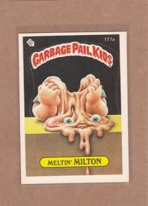 1986 TOPPS GARBAGE PAIL KIDS MELTIN MILTON #177A NM OR BETTER *A17420 - Picture 1 of 1