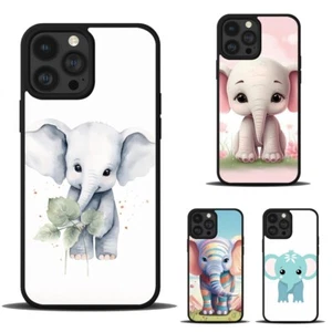 textured Cute tribal elephant TPU Cover For Apple iPhone For Samsung - Picture 1 of 25