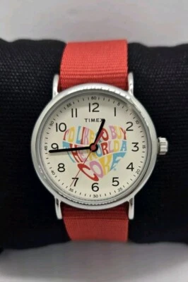 Timex TW2V29900 INDIGLO Weekender Coca-Cola Unisex Analog Watch - Image 1 of 4