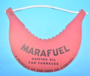 Vintage Werbung Marafuel Heizöl für Öfen Visier Ohio Oil Company - Bild 1 von 4