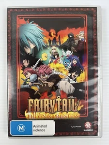 Fairy Tail The Movie - Phoenix Priestess (DVD, 2012) Very Good Condition - Reg 4 - Foto 1 di 4