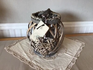 BNWT UNUSUAL OUTDOOR CANDLE LANTERN BY DECO SENSE FOR ENVIRONMENT - Picture 1 of 8