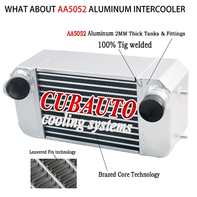 CUBAUTO Intercooler 115mm Pour 300TDi Land Rover Discovery 1 Defender 2.5 TDi 89-01 90