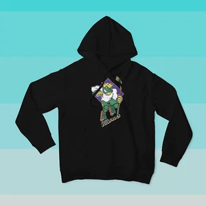 Anaheim Bullfrogs RHI Roller Hockey Sudadera con Capucha Sudadera Patos - Imagen 1 de 6