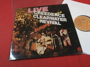 Creedence Clearwater Revival LIVE IN EUROPE - Fantasy France 2 LP-Set nm - Bild 1 von 5